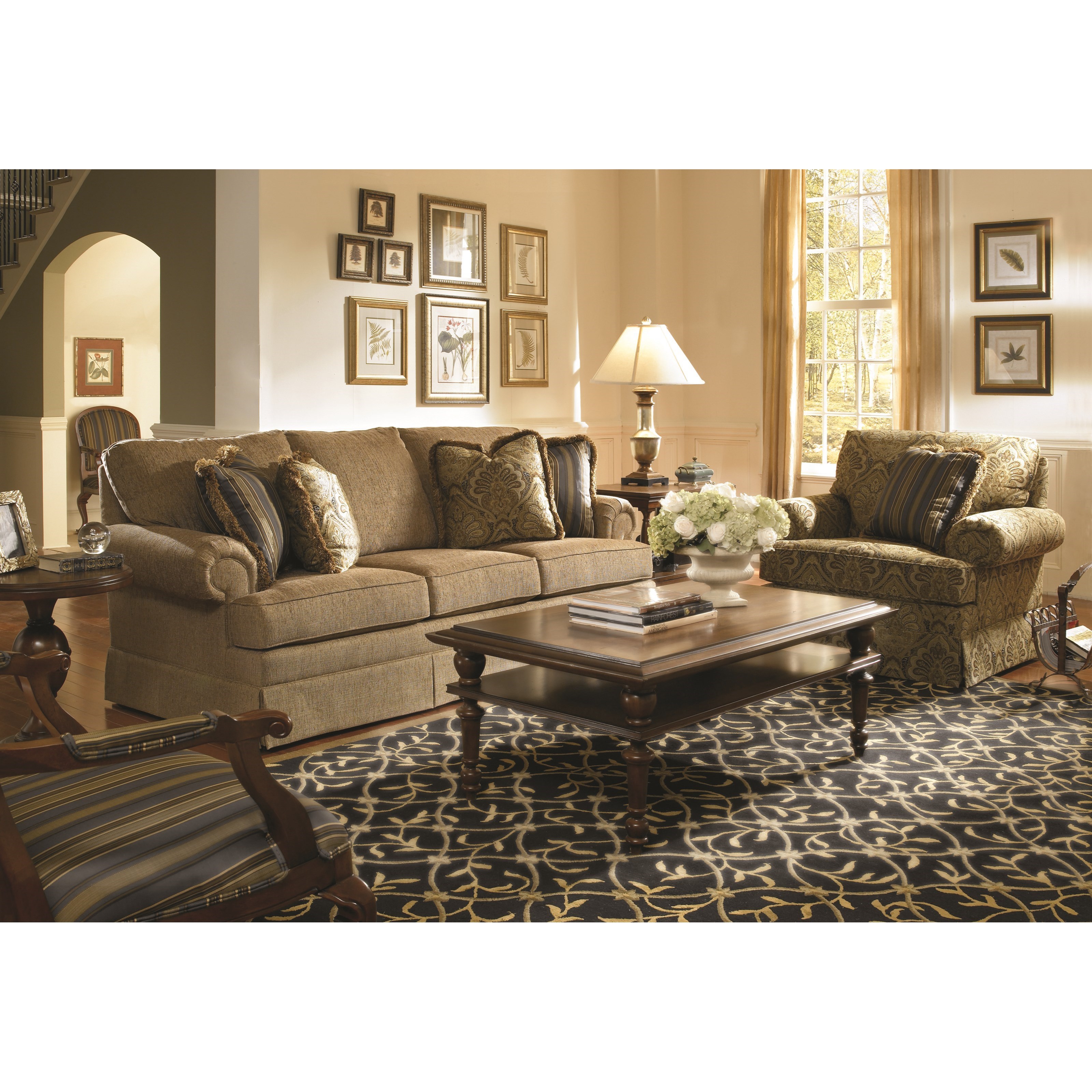 Kincaid Furniture Custom Select Upholstery Small Sofa